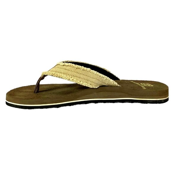 Skechers Men’s Tantric Fray Brown Comfort Flip Flops, Thong Sandals Sz 11 - Picture 7 of 16